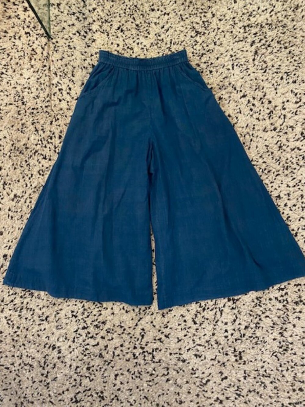 Maiwa 100% Cotton Wide Leg Pants Medium